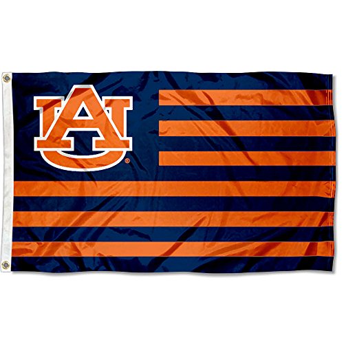 College Flags & Banners Co. Auburn Stars and Stripes Nation Flag - 757 Sports Collectibles