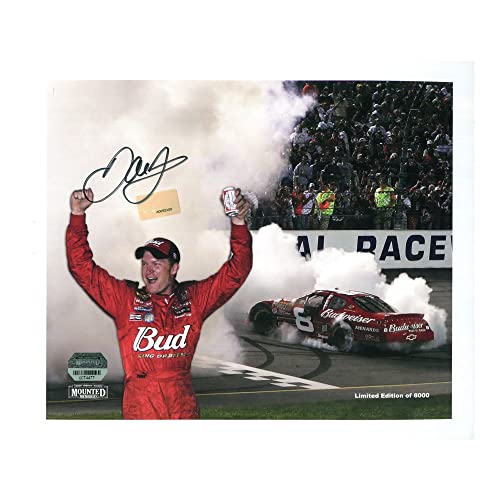 Dale Earnhardt Jr Autographed 8x10 Photo - Mounted Memories - 757 Sports Collectibles