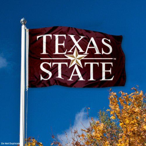 Texas State Bobcats University Large College Flag - 757 Sports Collectibles