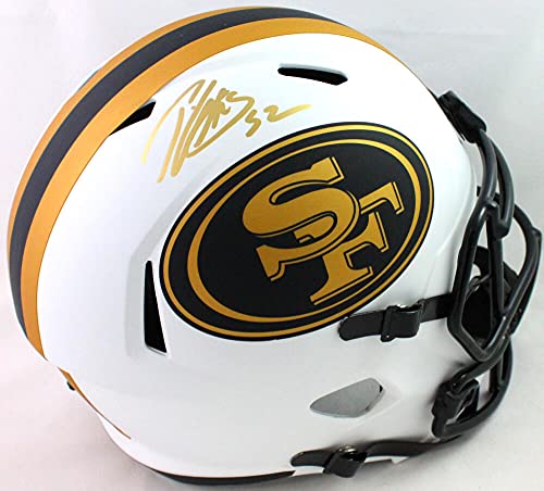 Patrick Willis Autographed 49ers Lunar Speed Full Size Helmet- Beckett W Gold - 757 Sports Collectibles