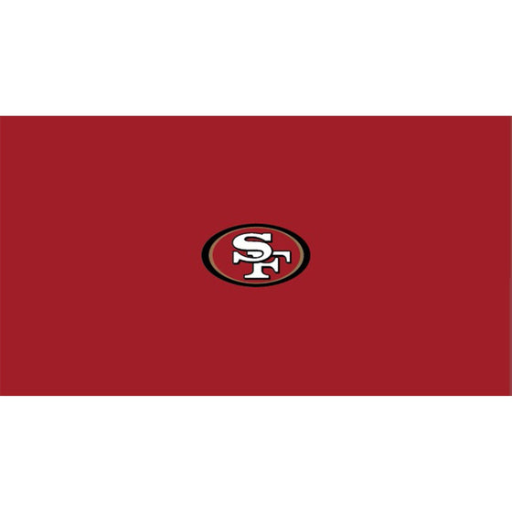 San Francisco 49ers 9-Foot Billiard Cloth