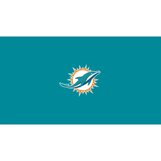 Miami Dolphins 9-Foot Billiard Cloth