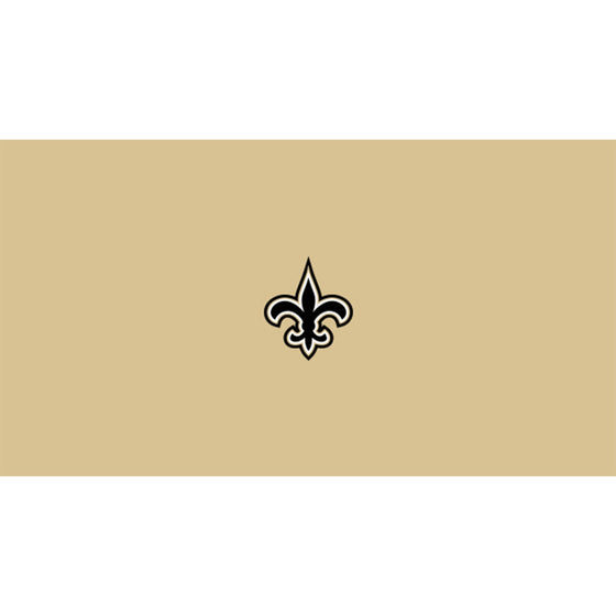 New Orleans Saints 8-Foot Billiard Cloth