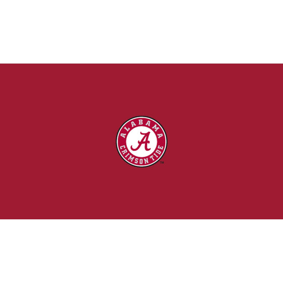 Alabama Crimson Tide 8-foot Billiard Cloth