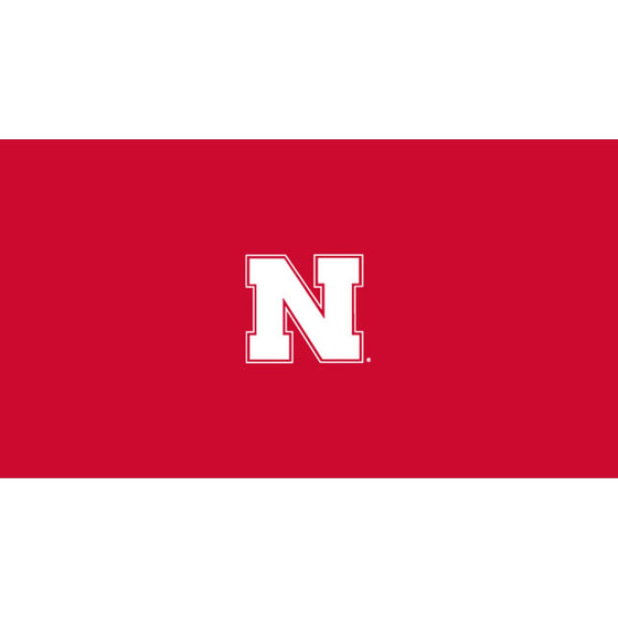 Nebraska Cornhuskers 8-foot Billiard Cloth