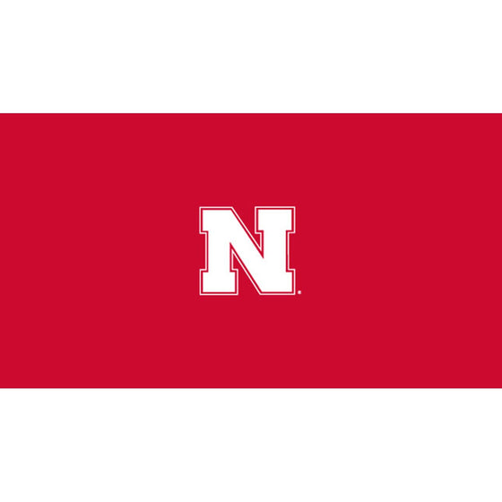 Nebraska Cornhuskers 9-foot Billiard Cloth