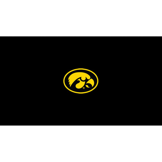 Iowa Hawkeyes 9-foot Billiard Cloth