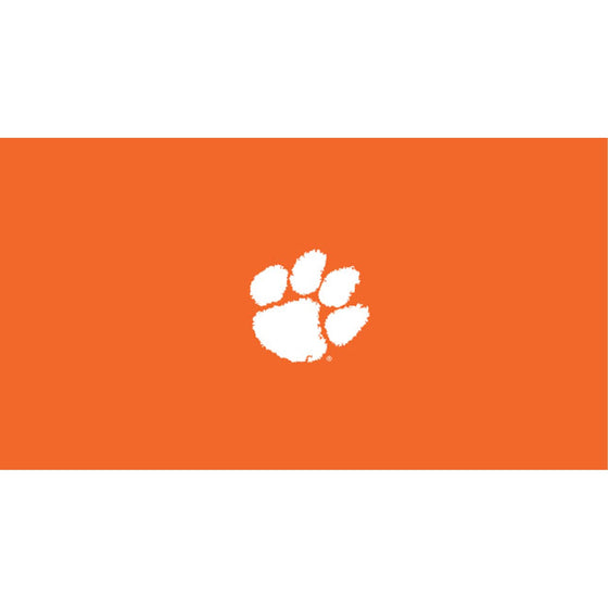 Clemson University 8-foot Billiard Cloth