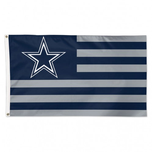 DALLAS COWBOYS/PATRIOTIC AMERICANA-FLAG -DELUXE 3' X 5'