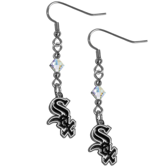 Chicago White Sox Earrings Fish Hook Post Style CO - 757 Sports Collectibles