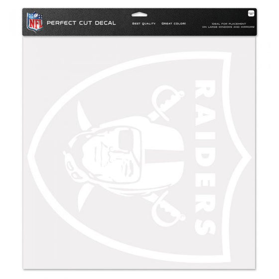 LAS VEGAS RAIDERS PERFECT CUT DECAL 17" X 17"