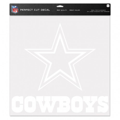 Dallas Cowboys Perfect Cut Decal 17" x 17"