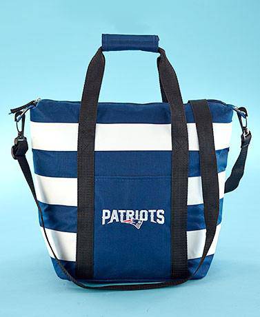 NFL New England Patriots Oversized Cooler Tote with Removable Strap - 757 Sports Collectibles