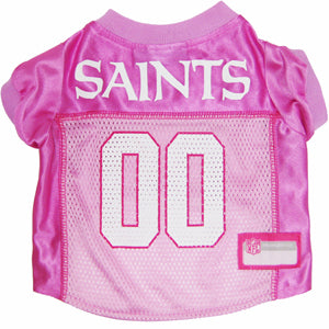 NFL New Orleans Saints Dog Jerseys Pink Pets First