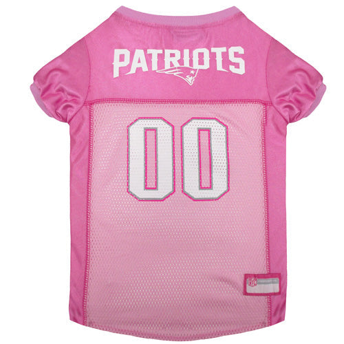NFL New England Patriots Dog Jerseys Pink Pets First