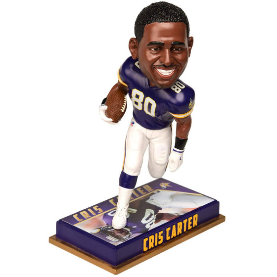 NFL Minnesota Vikings Cris Carter 8" Legends Bobblehead Figure - 757 Sports Collectibles