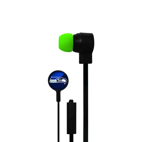 Seattle Seahawks Big Logo Ear Buds (CDG) - 757 Sports Collectibles