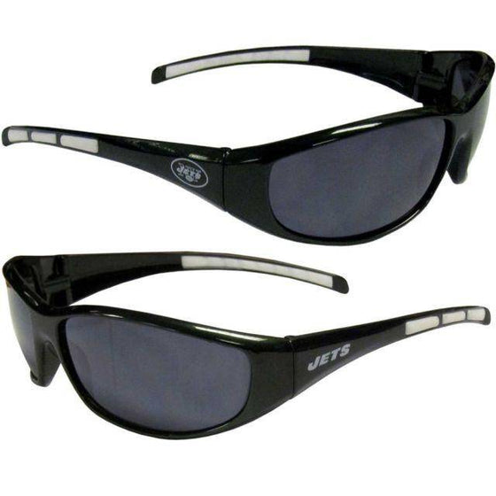 New York Jets Wrap Sunglasses UV Protective 400 - 757 Sports Collectibles