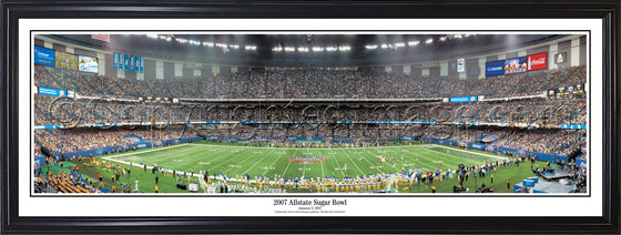 LA-59A LSU Tigers 2007 Sugar Bowl - 757 Sports Collectibles