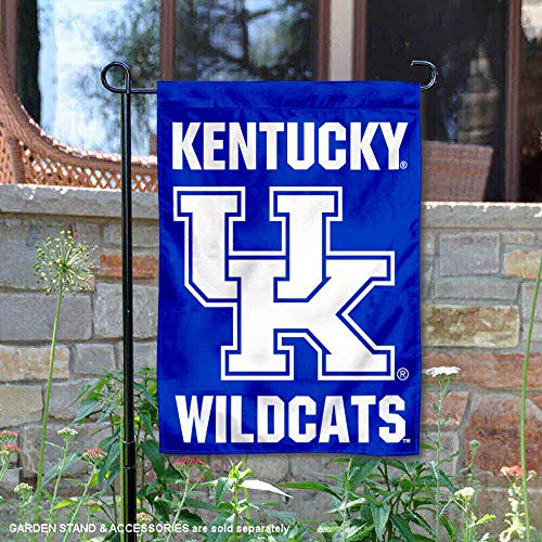 College Flags & Banners Co. Kentucky Wildcats Wordmark Garden Flag - 757 Sports Collectibles