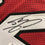 Autographed/Signed Shaquille Shaq O'Neal Miami Red Basketball Jersey JSA COA - 757 Sports Collectibles