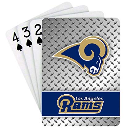 Los Angeles Rams Playing Cards Full Deck Standard Size