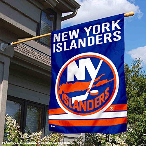 WinCraft New York Islanders Double Sided Banner House Flag - 757 Sports Collectibles