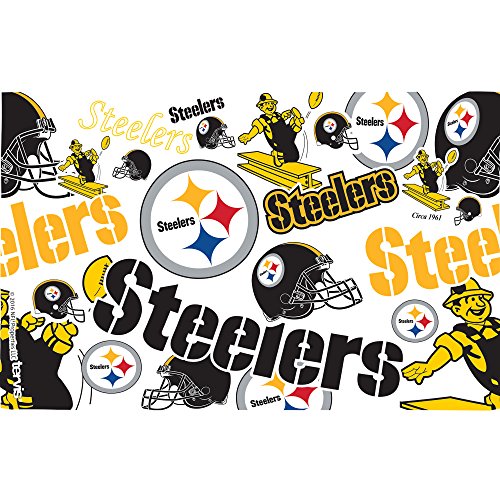 Tervis Made in USA Double Walled NFL® Pittsburgh Steelers Insulated Tumbler Cup Keeps Drinks Cold & Hot, 16oz, All Over - 757 Sports Collectibles