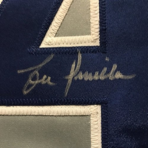 Autographed/Signed Lou Piniella Chicago Grey Baseball Jersey JSA COA - 757 Sports Collectibles