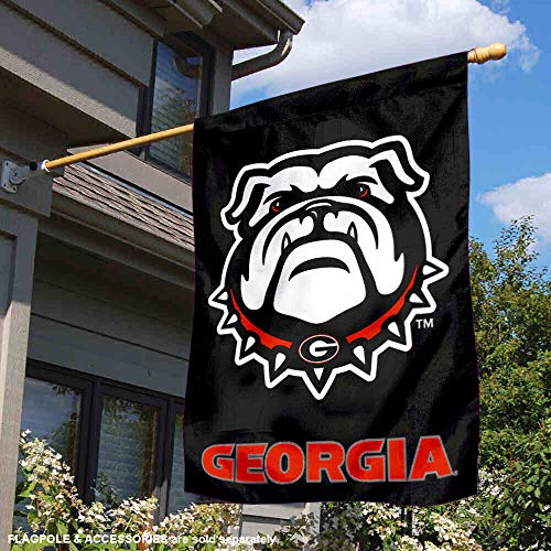 Georgia Bulldogs New Dawg House Flag Banner - 757 Sports Collectibles