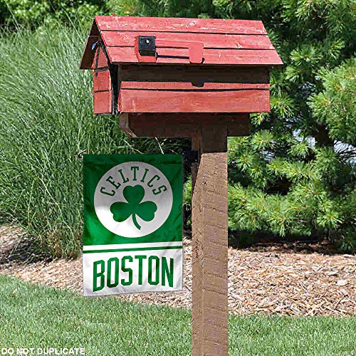 WinCraft Boston Celtics Double Sided Garden Flag - 757 Sports Collectibles