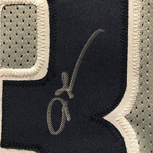 Autographed/Signed Allen Iverson Georgetown Grey College Basketball Jersey JSA COA - 757 Sports Collectibles