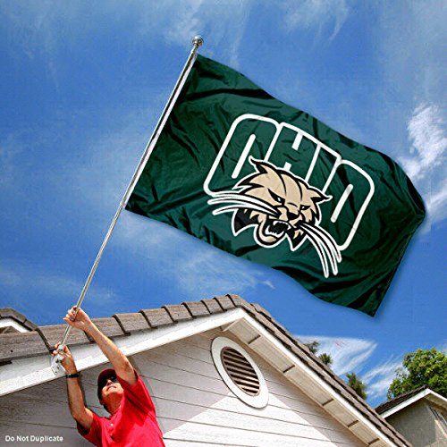 Ohio Bobcats University Large College Flag - 757 Sports Collectibles