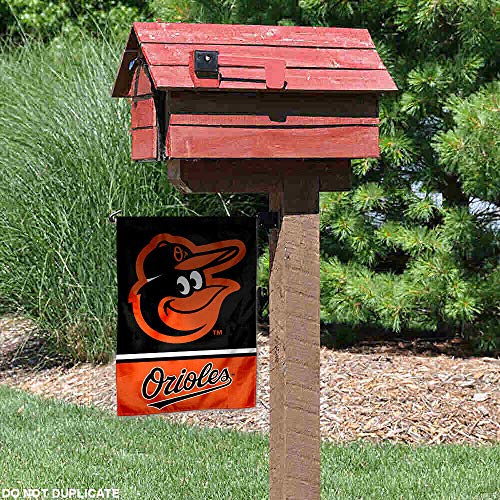 WinCraft Baltimore Orioles Double Sided Garden Flag - 757 Sports Collectibles