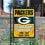 WinCraft Green Bay Packers 4 Time Super Bowl Champions Double Sided Garden Flag - 757 Sports Collectibles