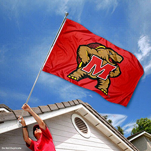 Maryland Terrapins Terps University Large College Flag - 757 Sports Collectibles