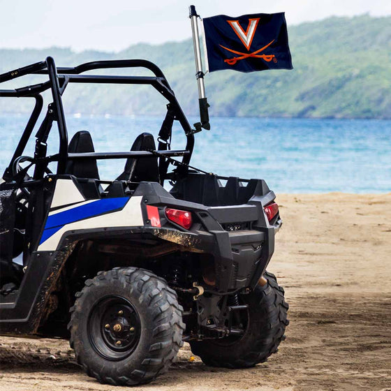 Virginia Cavaliers Boat and Golf Cart Flag - 757 Sports Collectibles