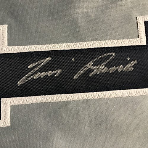 Autographed/Signed Tim Raines New York Grey Baseball Jersey JSA COA - 757 Sports Collectibles