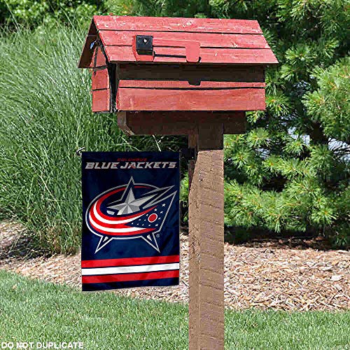 WinCraft Columbus Blue Jackets Double Sided Garden Flag - 757 Sports Collectibles