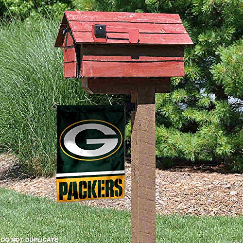 WinCraft Green Bay Packers Double Sided Garden Flag - 757 Sports Collectibles