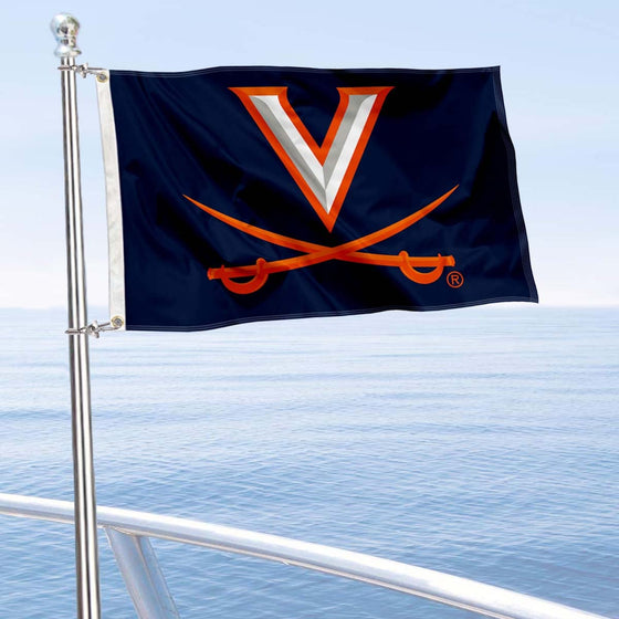 Virginia Cavaliers Boat and Golf Cart Flag - 757 Sports Collectibles