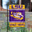 College Flags & Banners Co. Louisiana State LSU Tigers Garden Flag - 757 Sports Collectibles