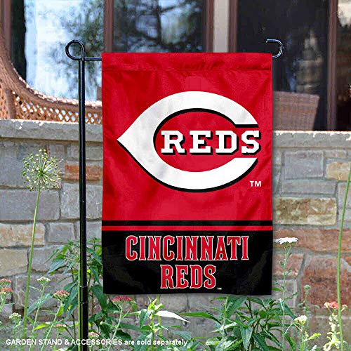 Cincinnati Reds Double Sided Garden Flag - 757 Sports Collectibles