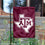 College Flags & Banners Co. Texas A&M Aggies Lone Star Garden Flag - 757 Sports Collectibles