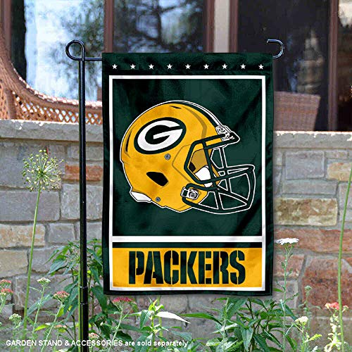 WinCraft Green Bay Packers Decorative Yard Garden Flag - 757 Sports Collectibles