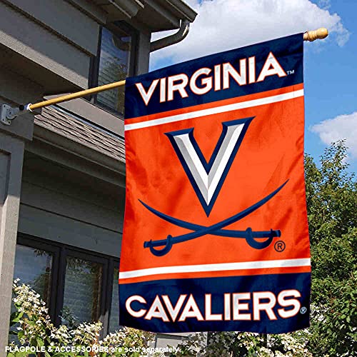 Virginia Cavaliers Two Sided and Double Sided House Flag - 757 Sports Collectibles