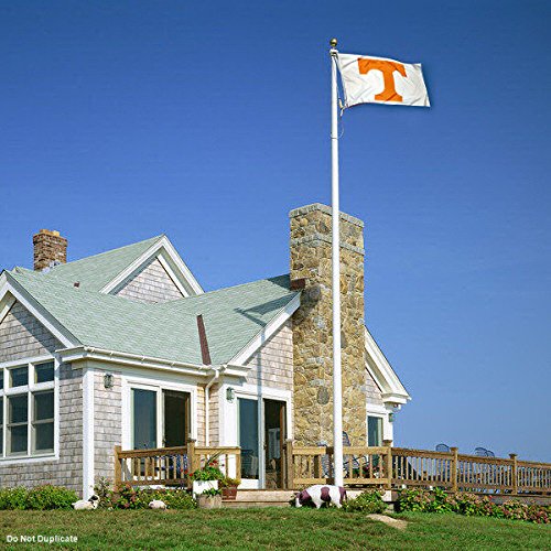 Tennessee Vols University Large White College Flag - 757 Sports Collectibles