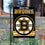 WinCraft Boston Bruins Double Sided Garden Flag - 757 Sports Collectibles