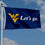 West Virginia Mountaineers Let's Go Flag - 757 Sports Collectibles