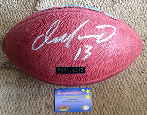 Dan Marino Signed Autograph AUTO Autographed Football STAT MOUNTED MEMORIES